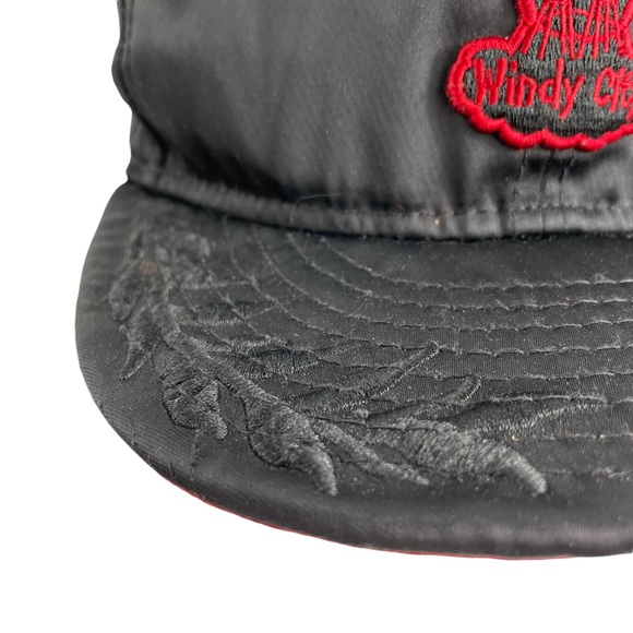 Chicago Bulls Unique Embroidered Brim Sleek New Era Hardwood Classics Patch M/L - Picture 6 of 16